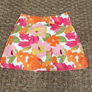 SHEIN colorful floral skirt
